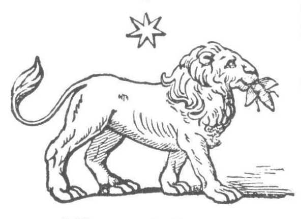 lion with bee